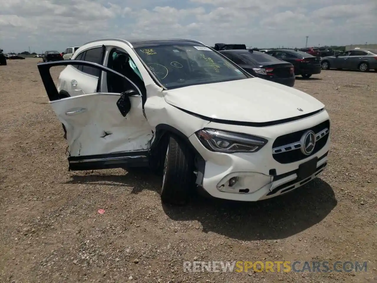 1 Photograph of a damaged car W1N4N4GB6MJ271686 MERCEDES-BENZ GLA-CLASS 2021