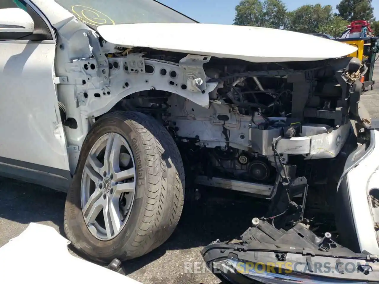 9 Photograph of a damaged car W1N4N4GB7MJ126625 MERCEDES-BENZ GLA-CLASS 2021