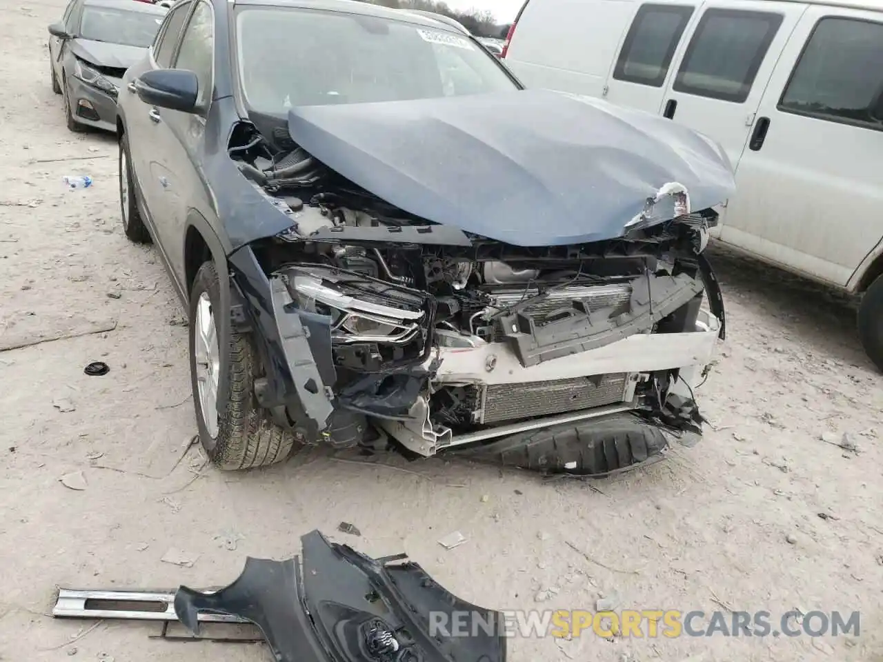 9 Photograph of a damaged car W1N4N4GB7MJ268411 MERCEDES-BENZ GLA-CLASS 2021