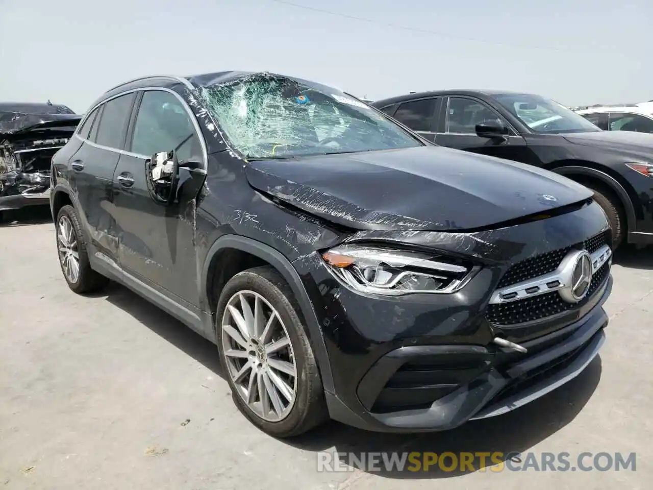 1 Photograph of a damaged car W1N4N4GB8MJ134880 MERCEDES-BENZ GLA-CLASS 2021