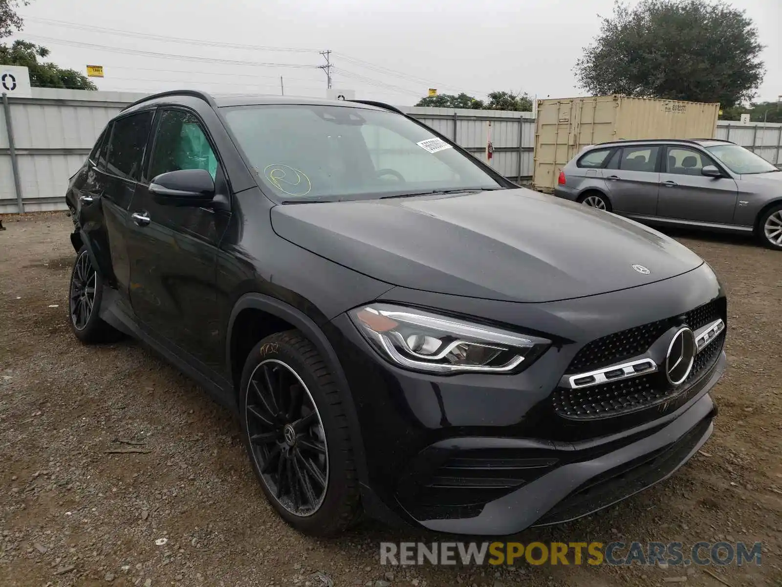 1 Photograph of a damaged car W1N4N4GB9MJ214608 MERCEDES-BENZ GLA-CLASS 2021