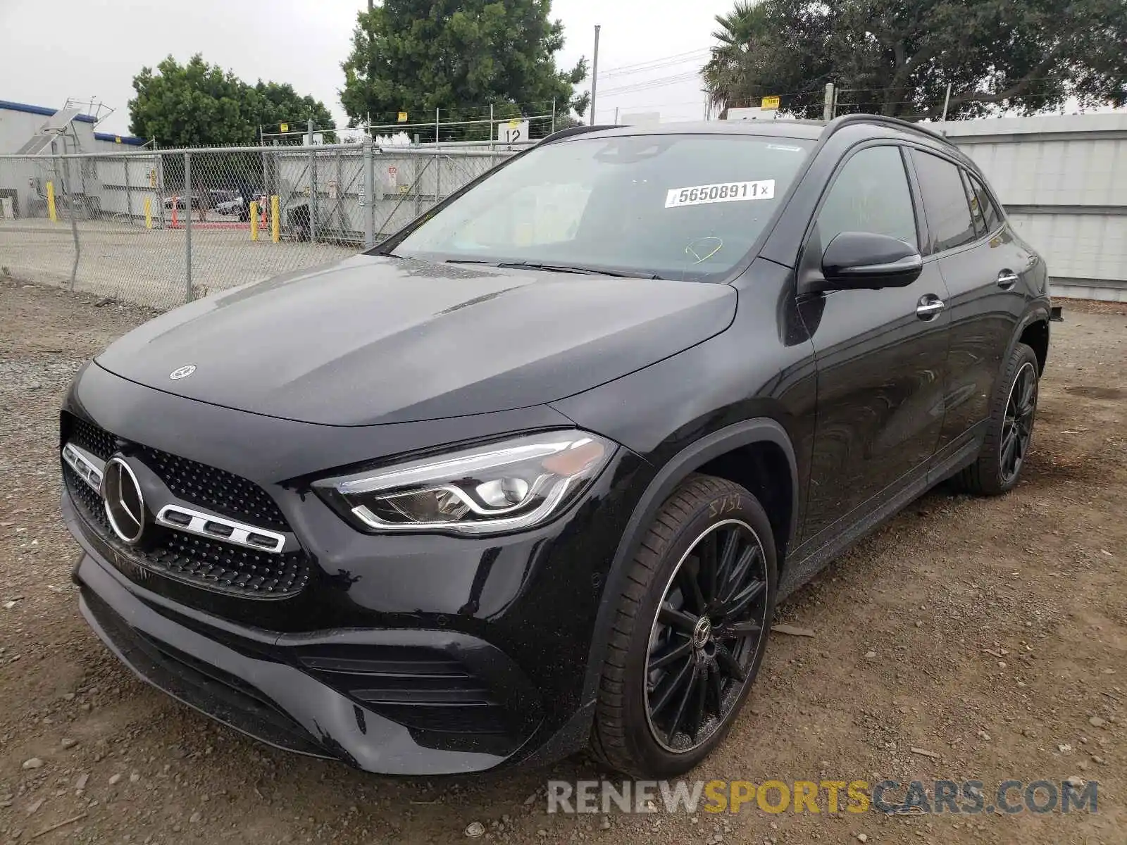 2 Photograph of a damaged car W1N4N4GB9MJ214608 MERCEDES-BENZ GLA-CLASS 2021