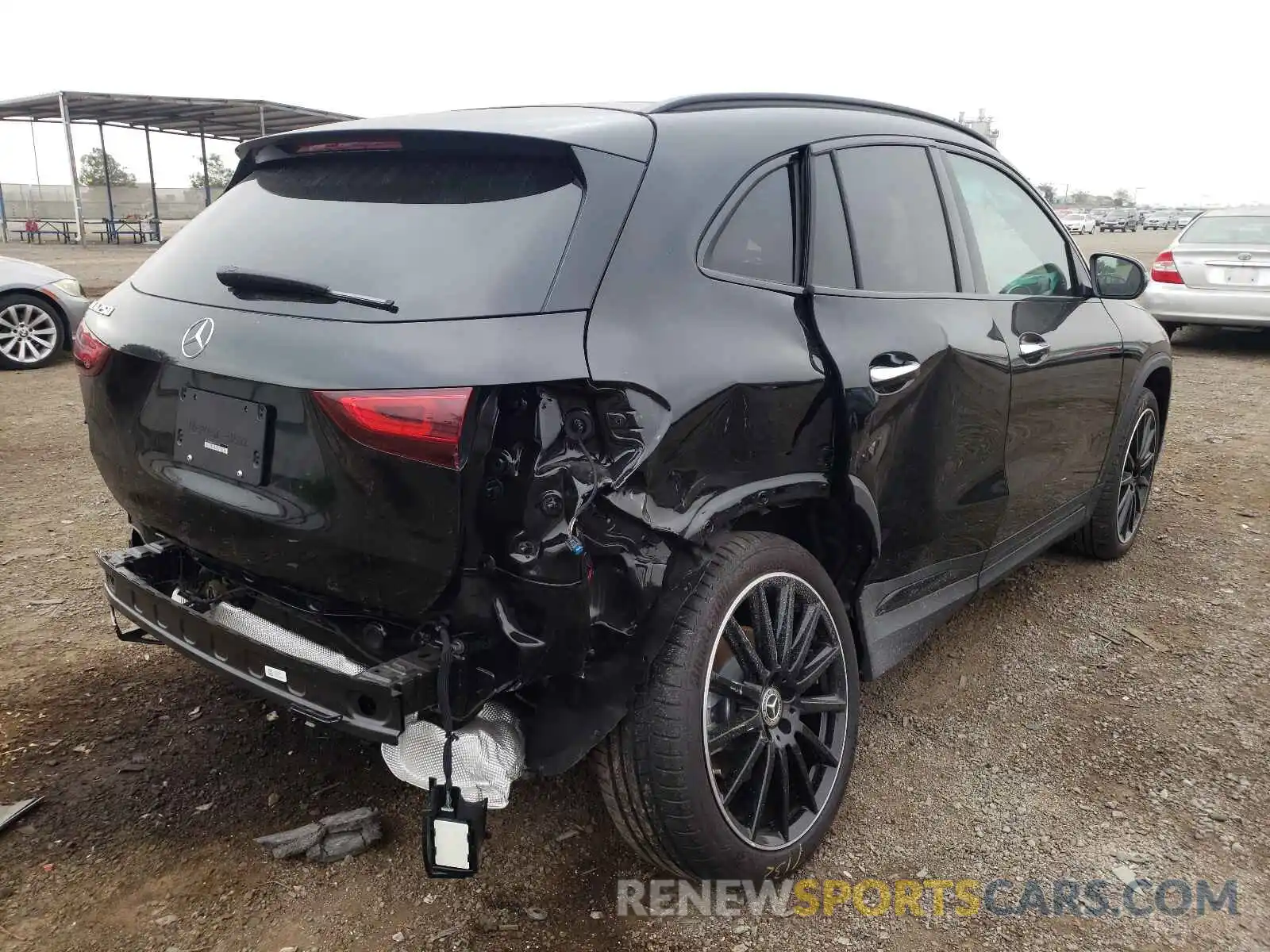 4 Photograph of a damaged car W1N4N4GB9MJ214608 MERCEDES-BENZ GLA-CLASS 2021