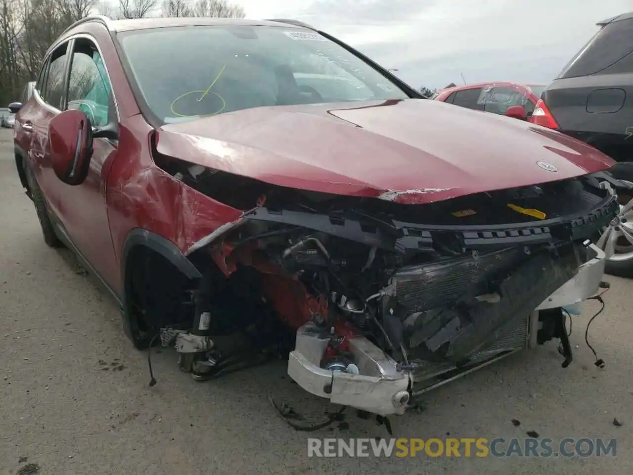 9 Photograph of a damaged car W1N4N4HB1MJ205772 MERCEDES-BENZ GLA-CLASS 2021