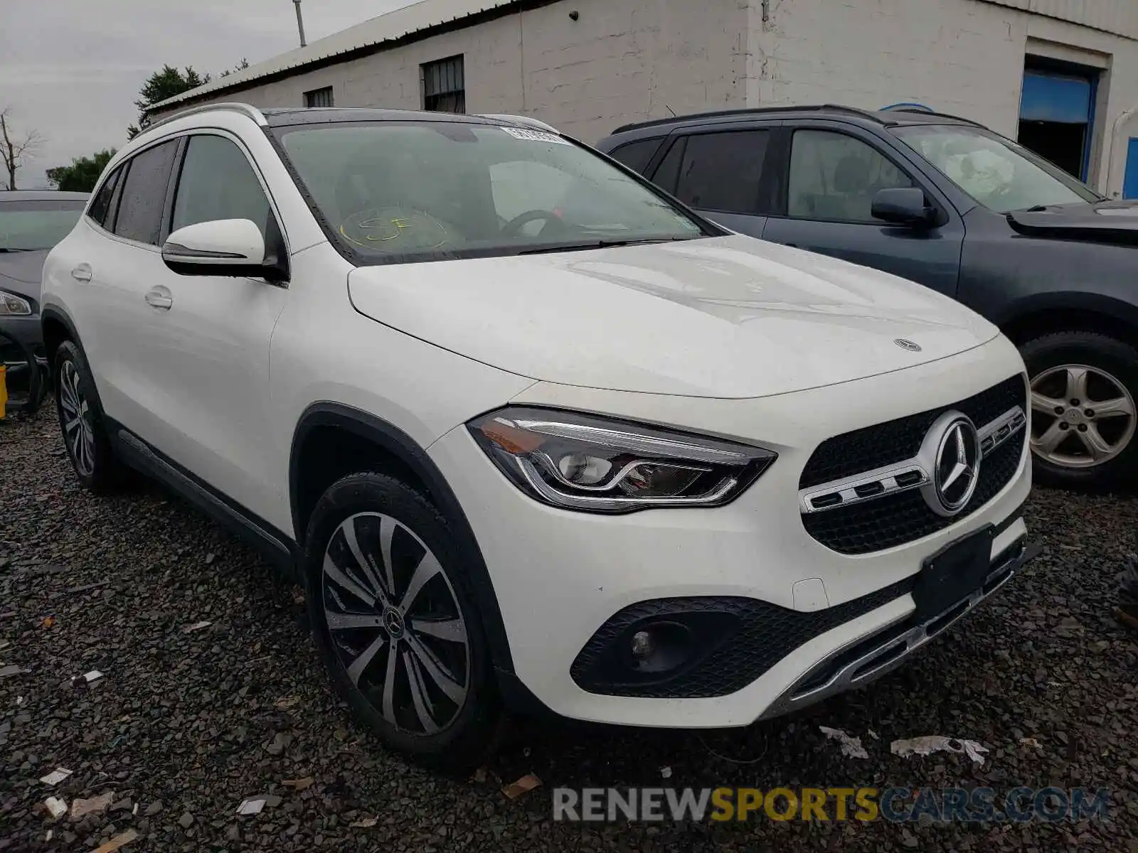 1 Photograph of a damaged car W1N4N4HB1MJ233037 MERCEDES-BENZ GLA-CLASS 2021