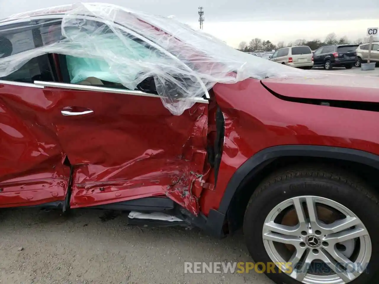 9 Photograph of a damaged car W1N4N4HB1MJ273859 MERCEDES-BENZ GLA-CLASS 2021