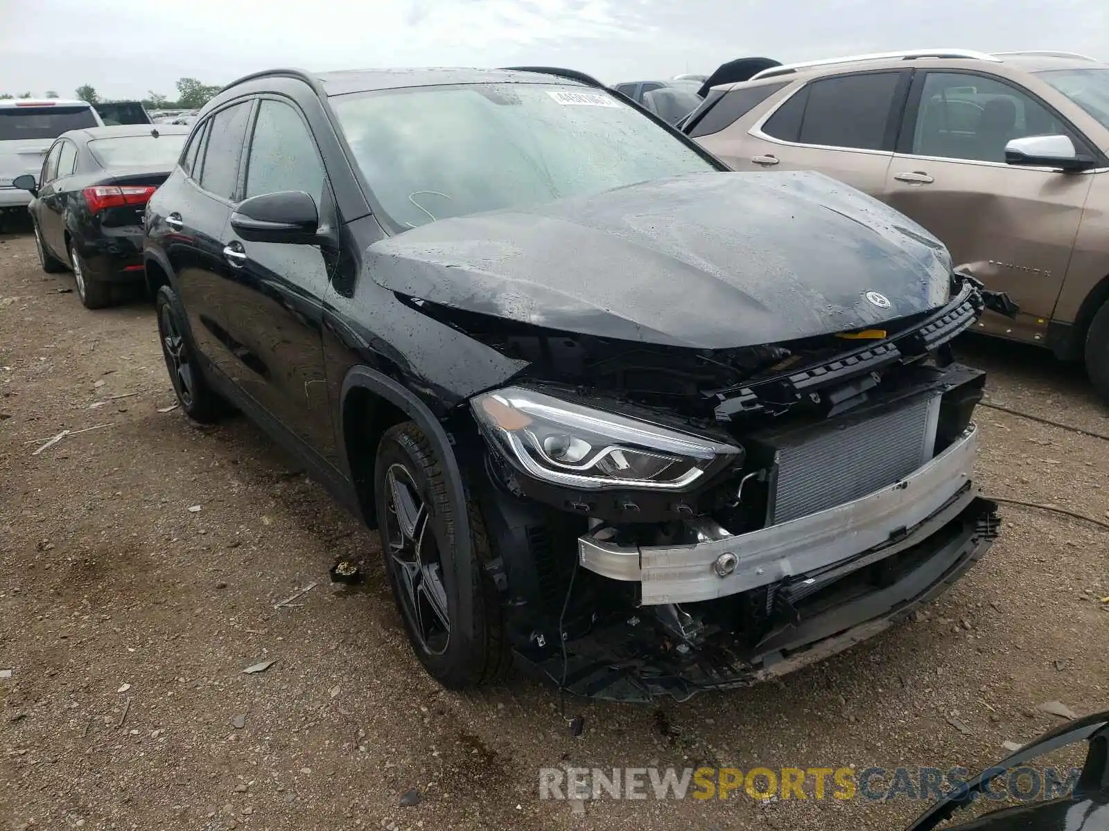 1 Photograph of a damaged car W1N4N4HB1MJ279399 MERCEDES-BENZ GLA-CLASS 2021