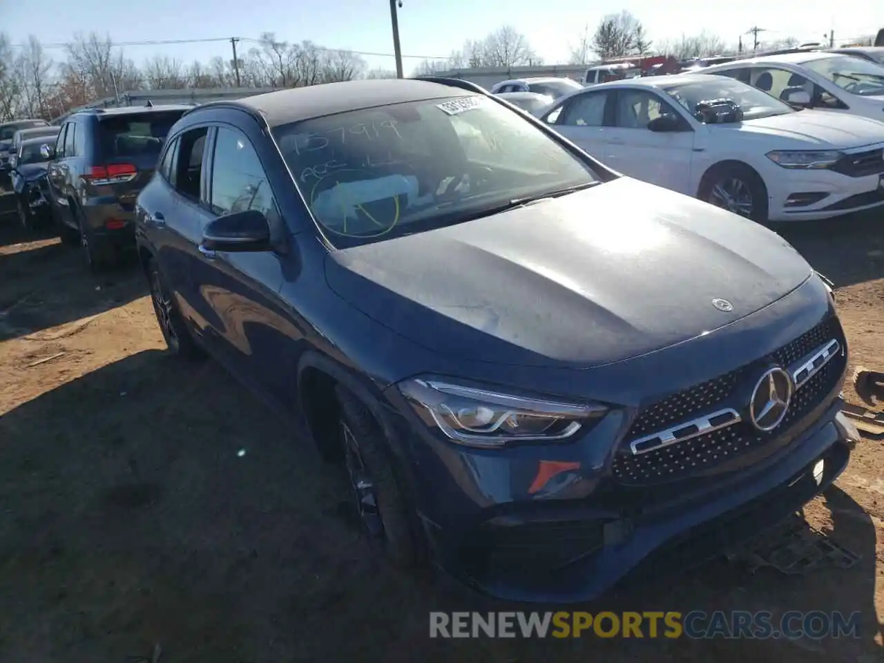 1 Photograph of a damaged car W1N4N4HB2MJ230938 MERCEDES-BENZ GLA-CLASS 2021