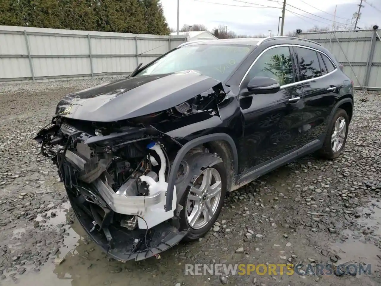 2 Photograph of a damaged car W1N4N4HB2MJ273885 MERCEDES-BENZ GLA-CLASS 2021