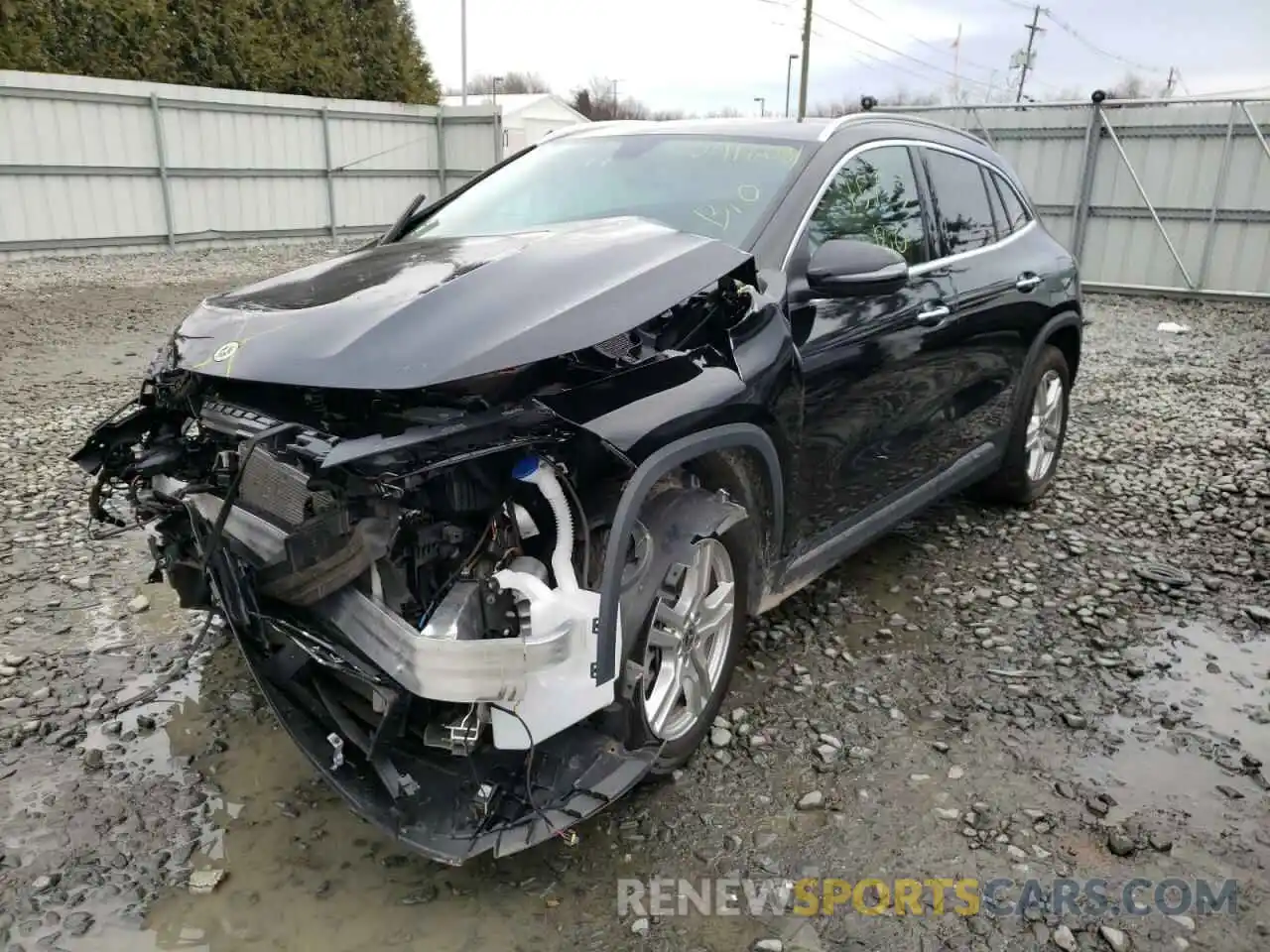 9 Photograph of a damaged car W1N4N4HB2MJ273885 MERCEDES-BENZ GLA-CLASS 2021