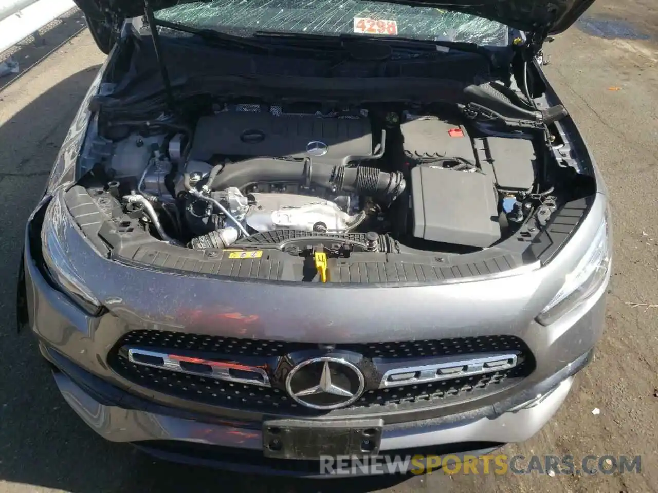 7 Photograph of a damaged car W1N4N4HB3MJ215834 MERCEDES-BENZ GLA-CLASS 2021