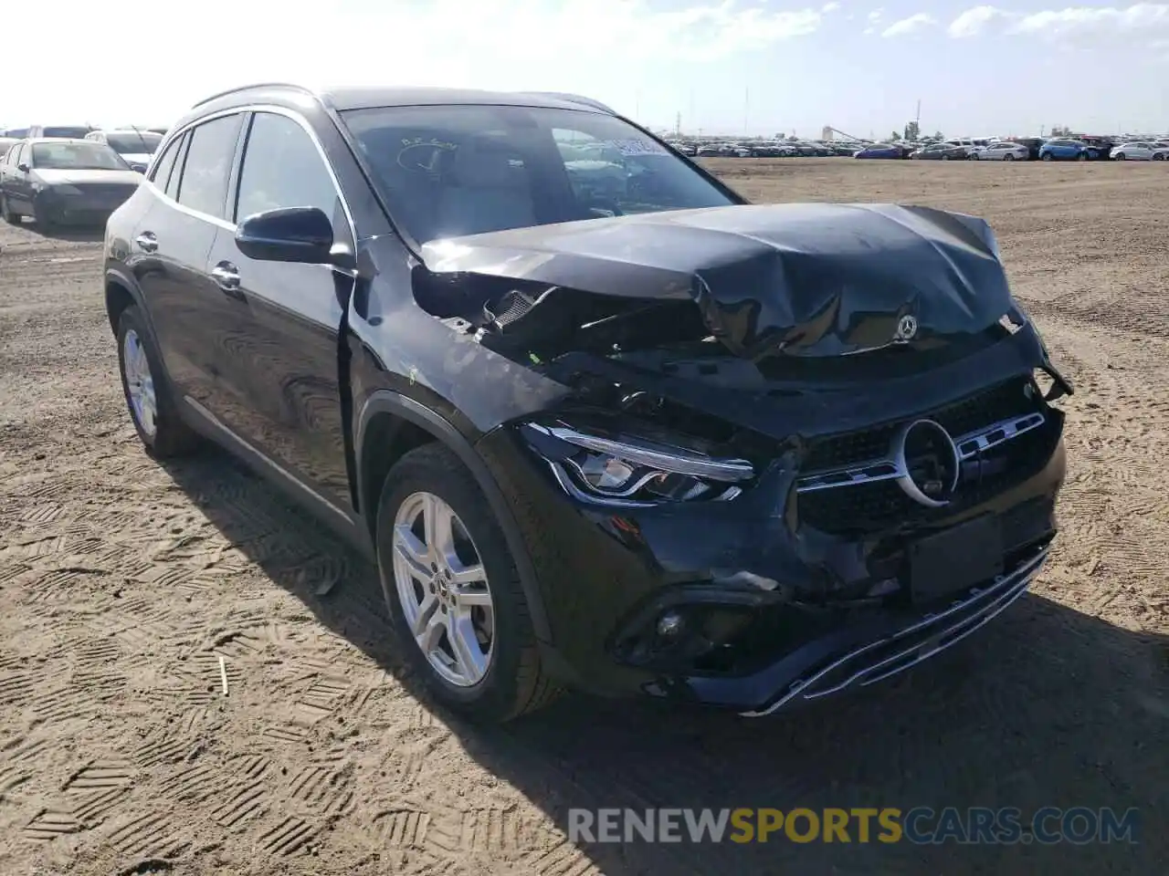 1 Photograph of a damaged car W1N4N4HB4MJ198977 MERCEDES-BENZ GLA-CLASS 2021