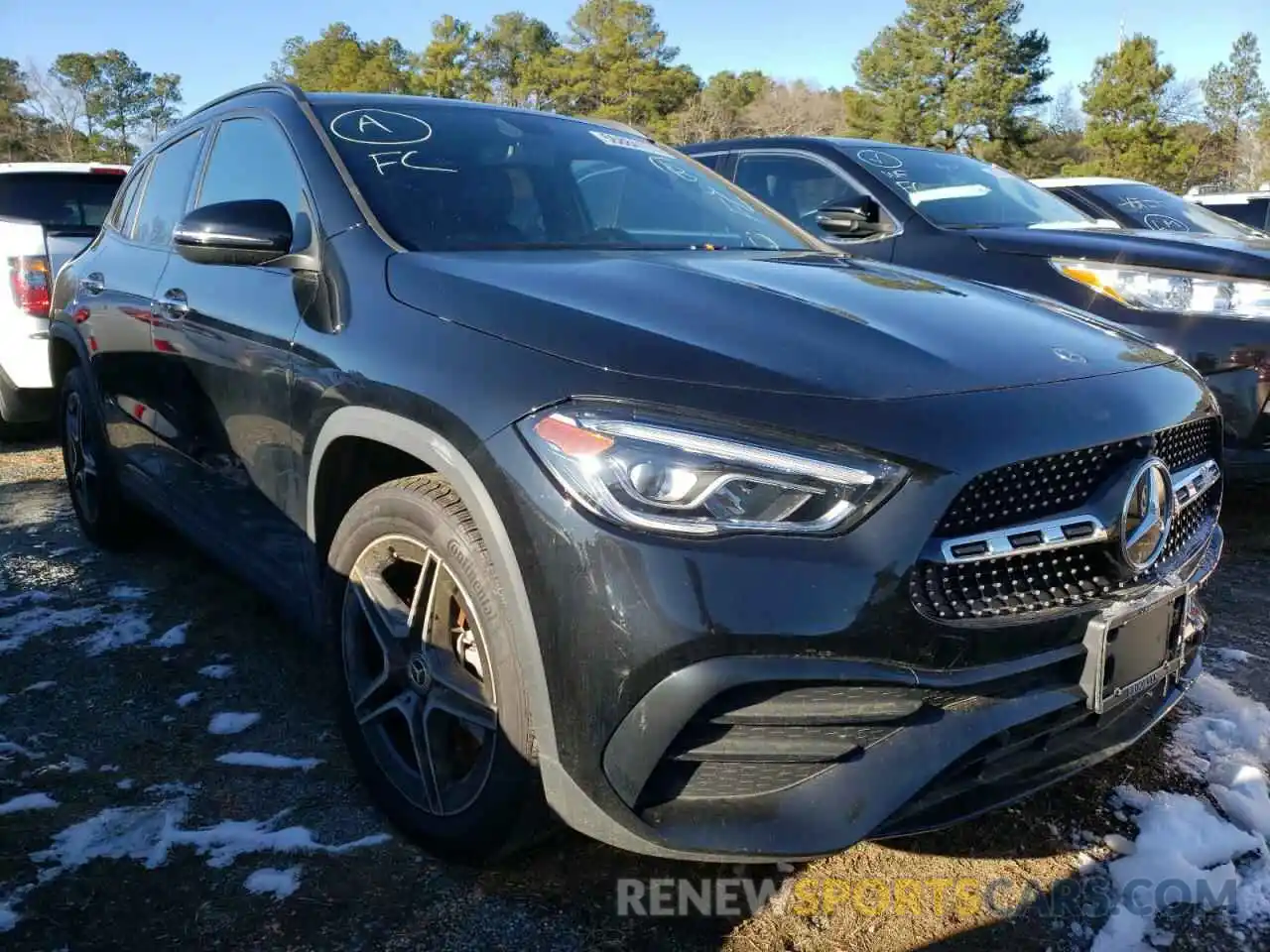 1 Photograph of a damaged car W1N4N4HB4MJ209363 MERCEDES-BENZ GLA-CLASS 2021