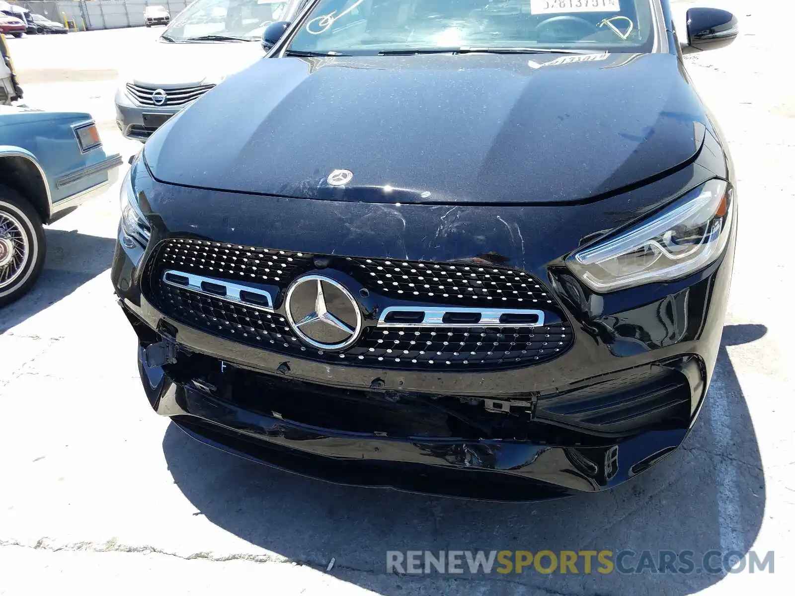 9 Photograph of a damaged car W1N4N4HB4MJ245358 MERCEDES-BENZ GLA-CLASS 2021