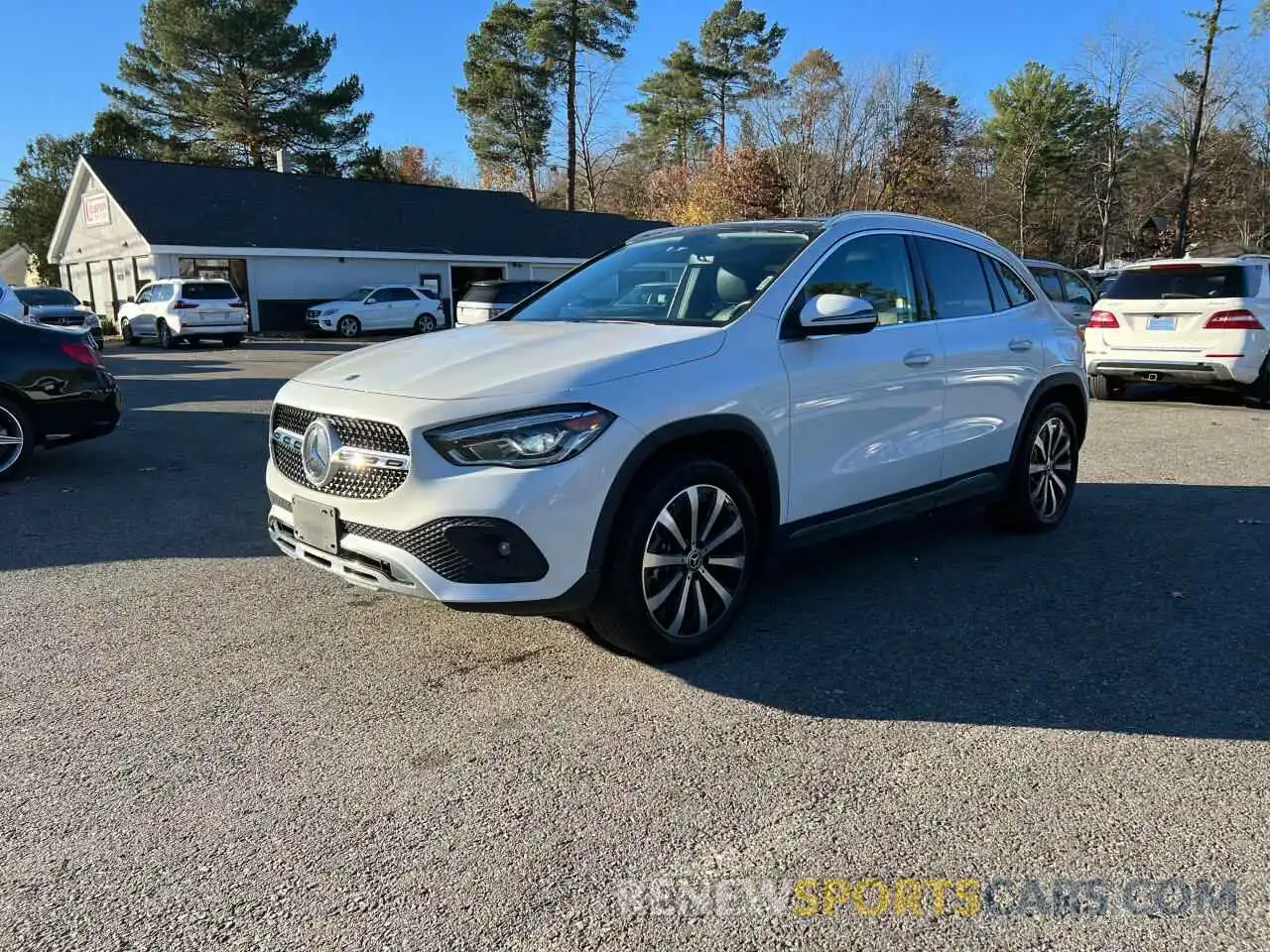 1 Photograph of a damaged car W1N4N4HB4MJ247899 MERCEDES-BENZ GLA-CLASS 2021