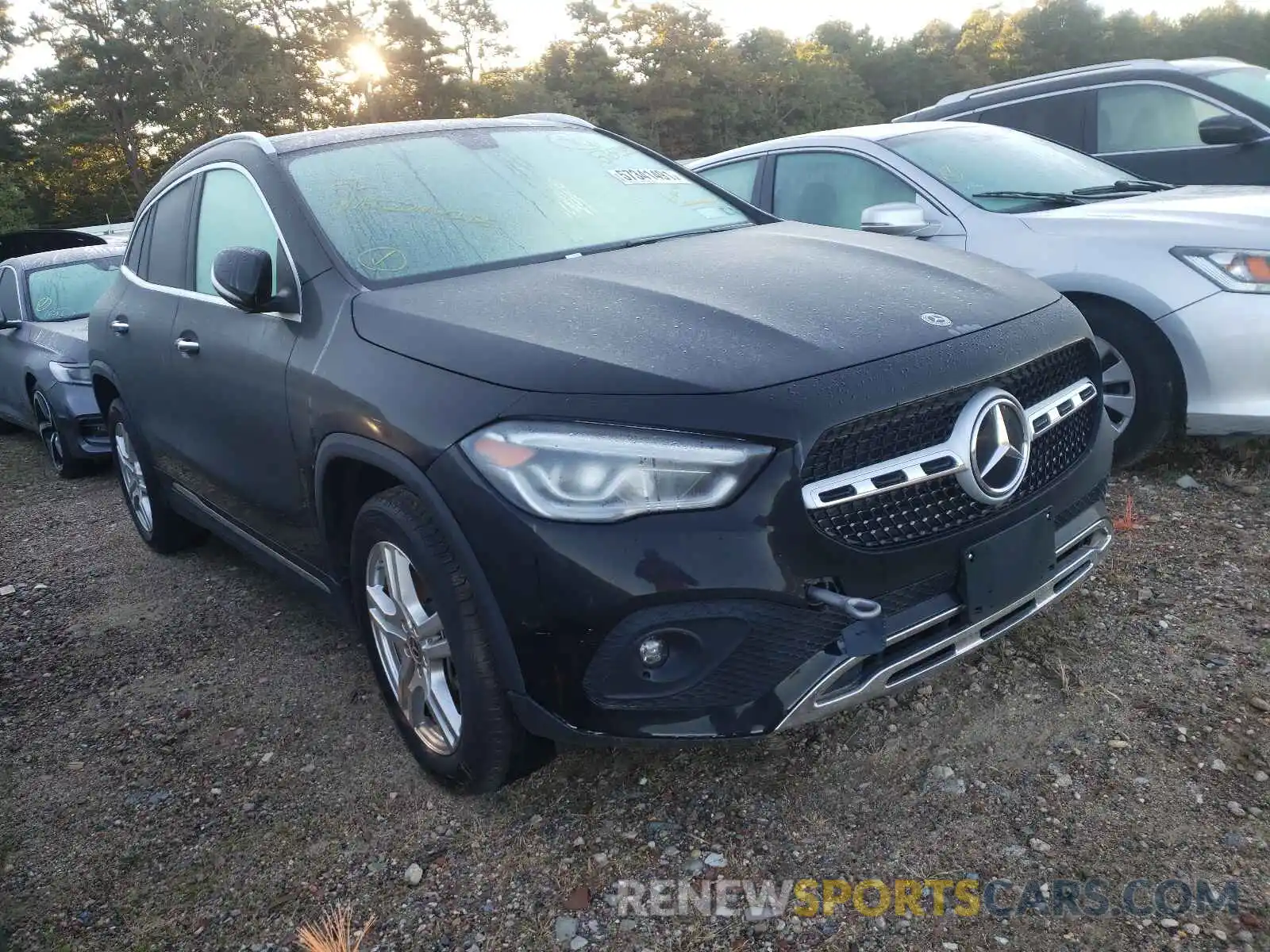 1 Photograph of a damaged car W1N4N4HB5MJ209677 MERCEDES-BENZ GLA-CLASS 2021