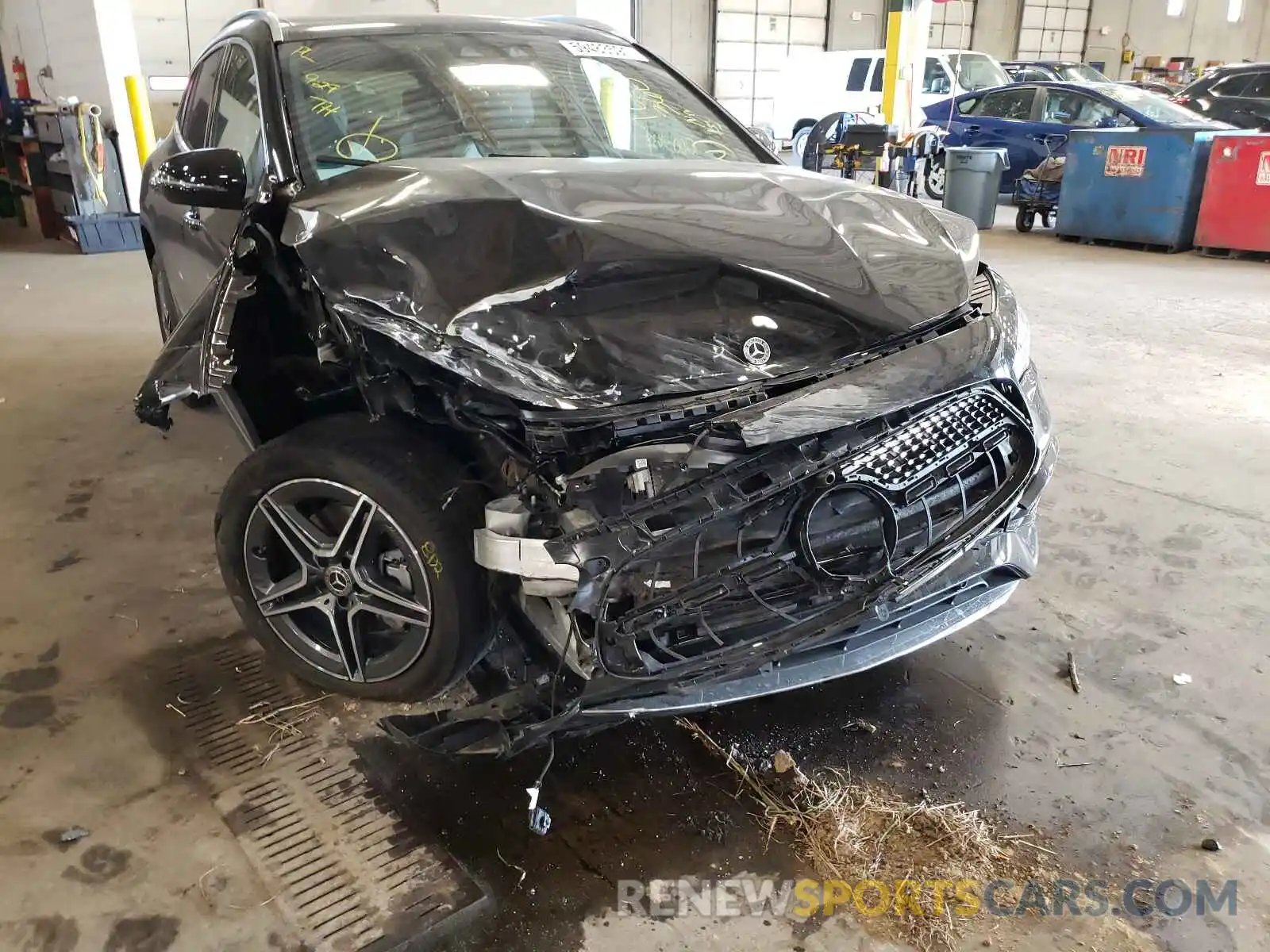 9 Photograph of a damaged car W1N4N4HB5MJ265117 MERCEDES-BENZ GLA-CLASS 2021