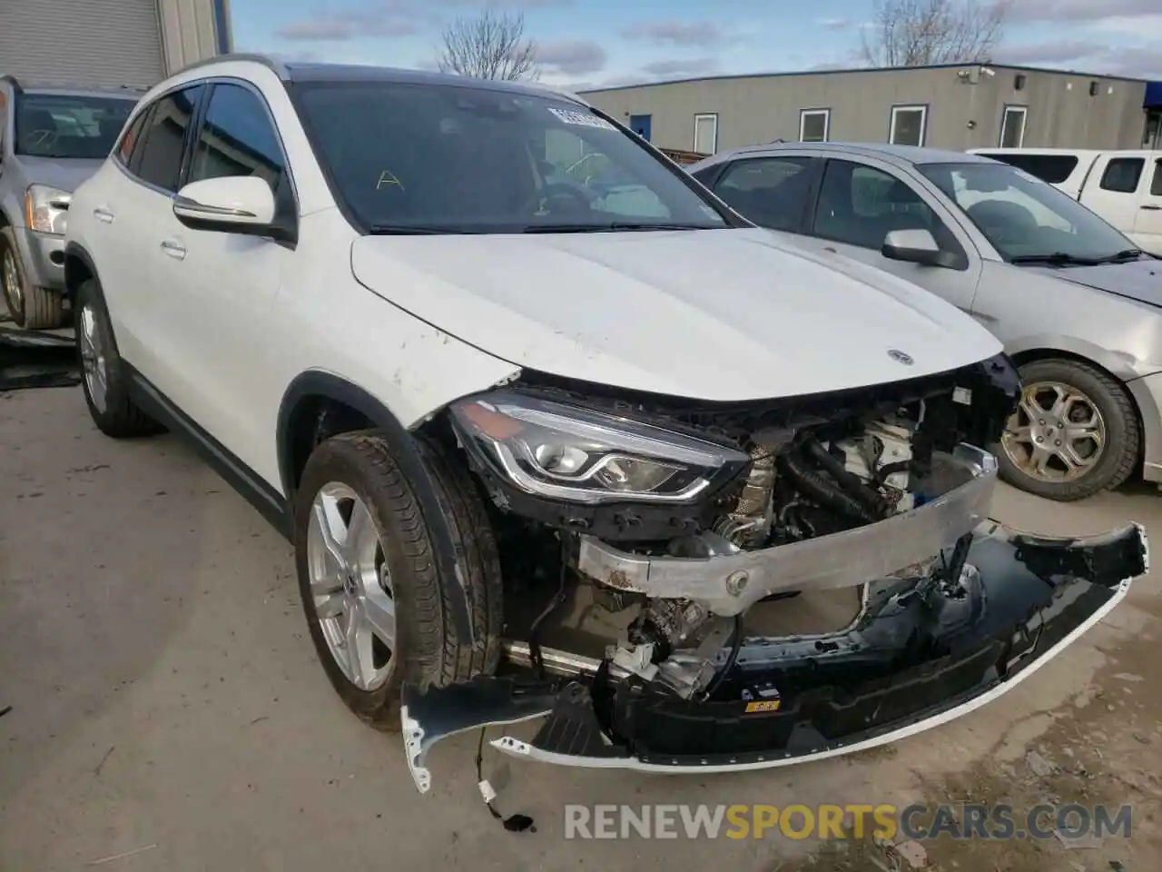 1 Photograph of a damaged car W1N4N4HB6MJ216248 MERCEDES-BENZ GLA-CLASS 2021