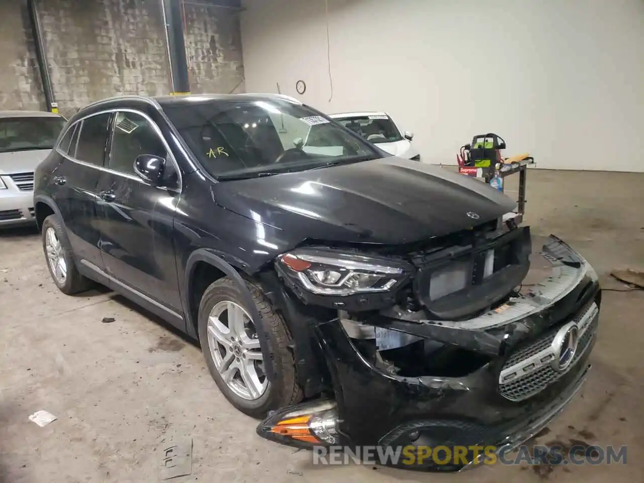 1 Photograph of a damaged car W1N4N4HB6MJ304037 MERCEDES-BENZ GLA-CLASS 2021