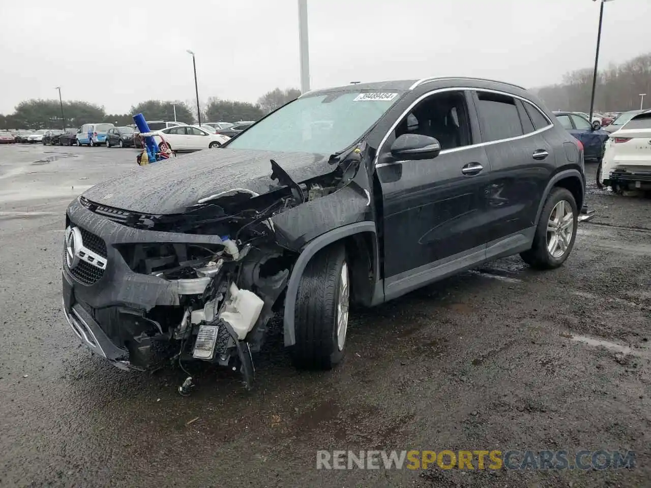 1 Photograph of a damaged car W1N4N4HB7MJ132410 MERCEDES-BENZ GLA-CLASS 2021