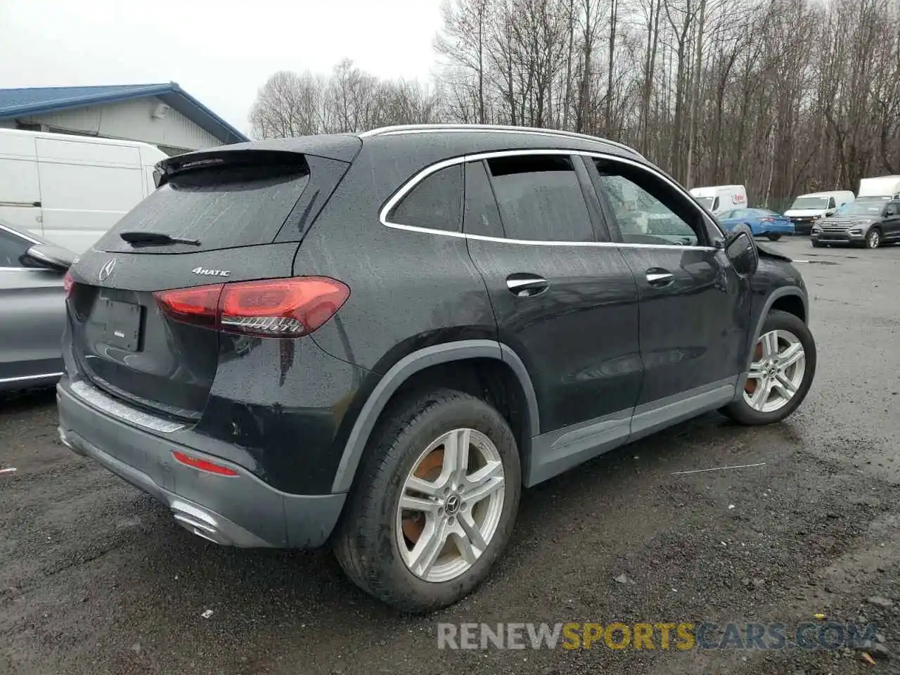 3 Photograph of a damaged car W1N4N4HB7MJ132410 MERCEDES-BENZ GLA-CLASS 2021