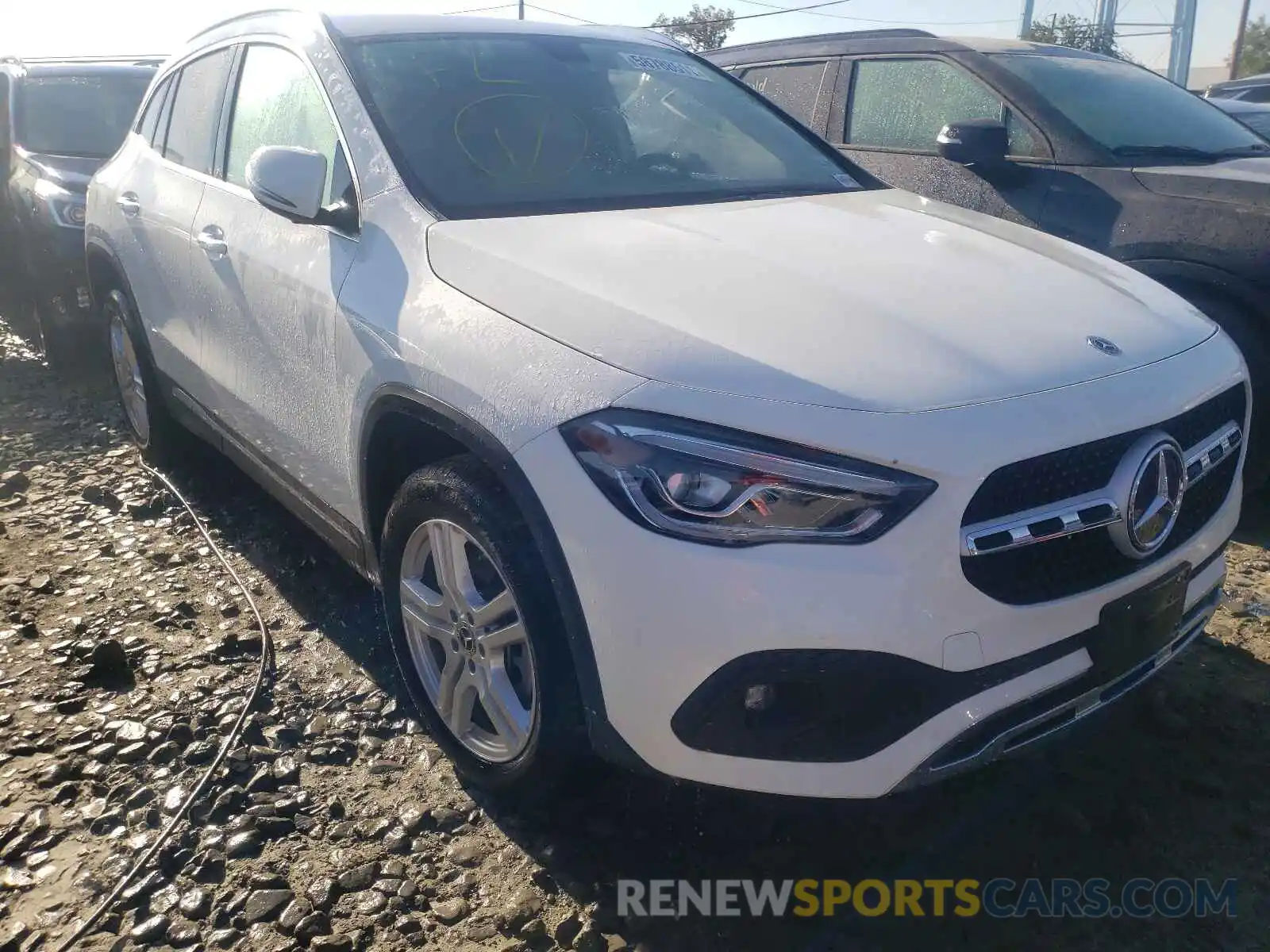 1 Photograph of a damaged car W1N4N4HB7MJ205632 MERCEDES-BENZ GLA-CLASS 2021