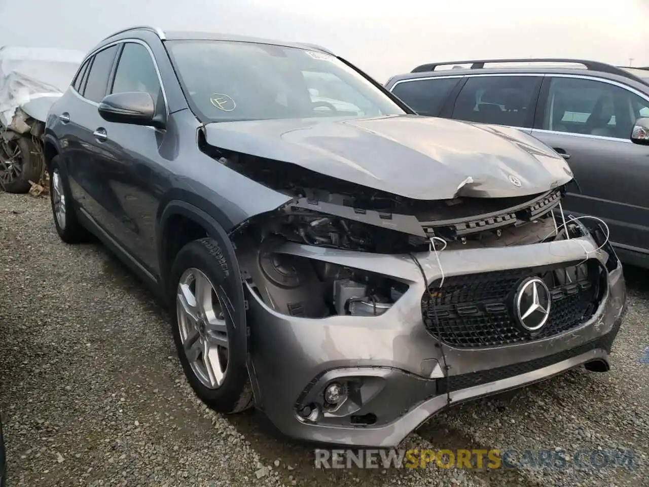 1 Photograph of a damaged car W1N4N4HB7MJ227341 MERCEDES-BENZ GLA-CLASS 2021