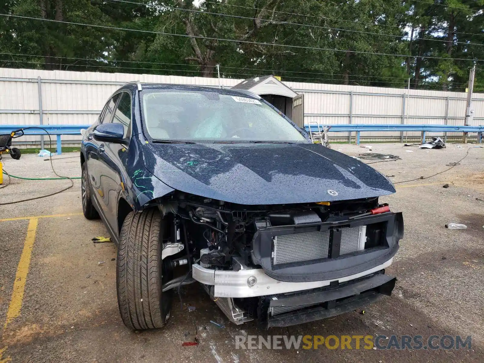 1 Photograph of a damaged car W1N4N4HB7MJ247654 MERCEDES-BENZ GLA-CLASS 2021