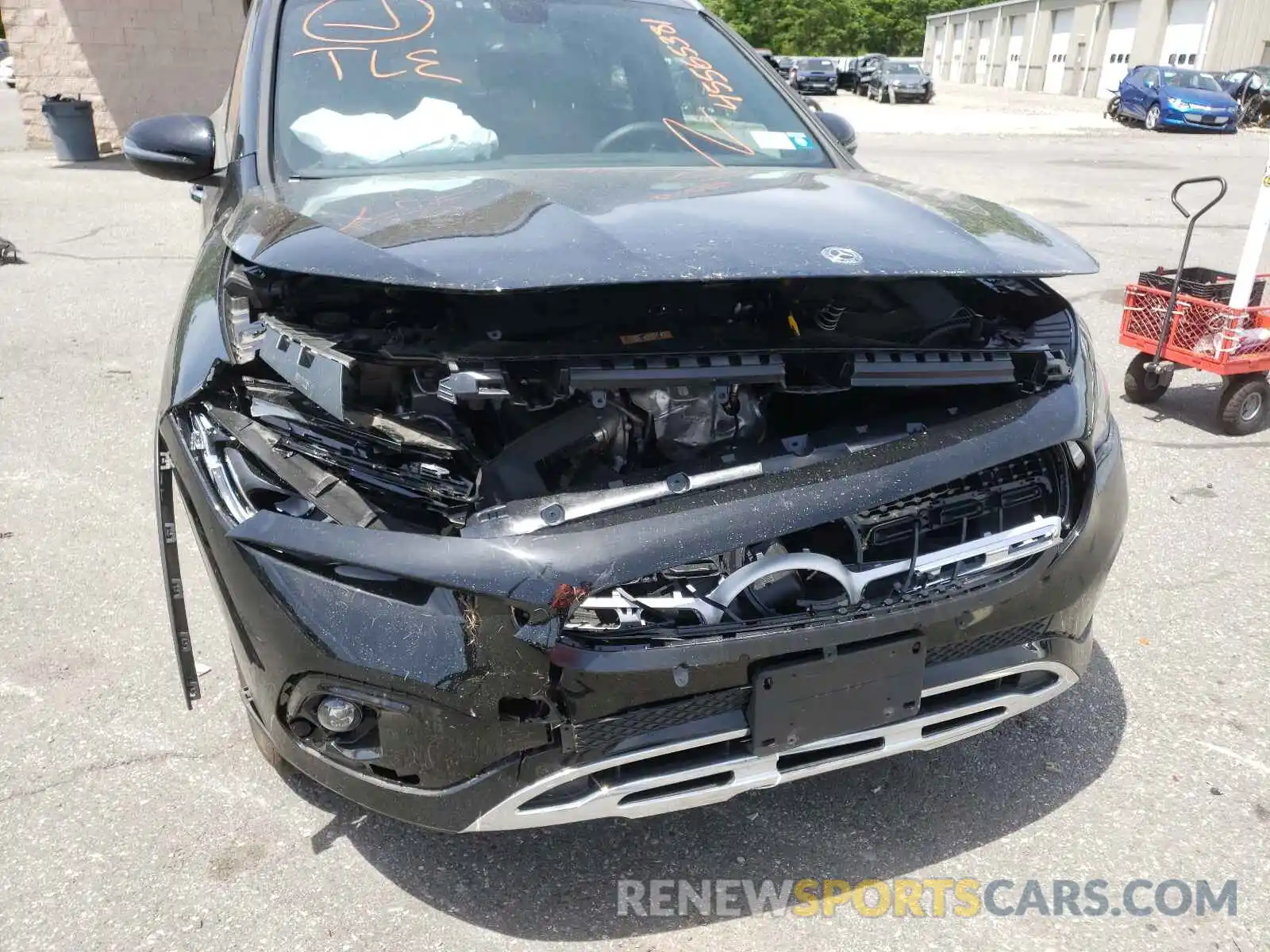 9 Photograph of a damaged car W1N4N4HB8MJ144856 MERCEDES-BENZ GLA-CLASS 2021