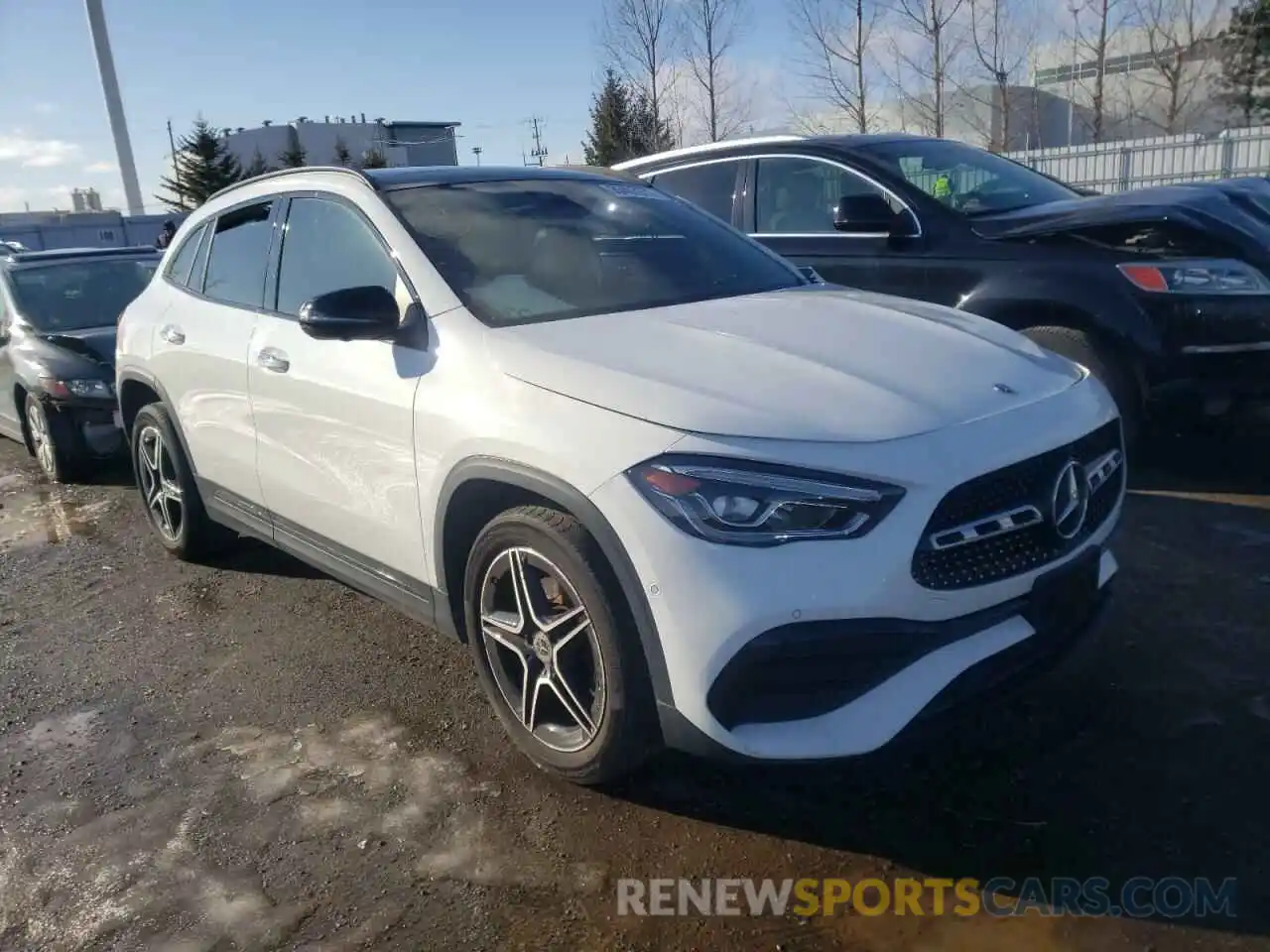 1 Photograph of a damaged car W1N4N4HB8MJ171068 MERCEDES-BENZ GLA-CLASS 2021