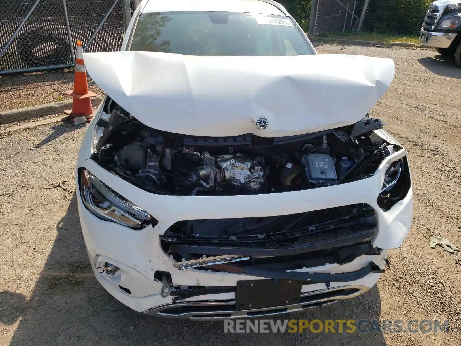 9 Photograph of a damaged car W1N4N4HB8MJ188940 MERCEDES-BENZ GLA-CLASS 2021