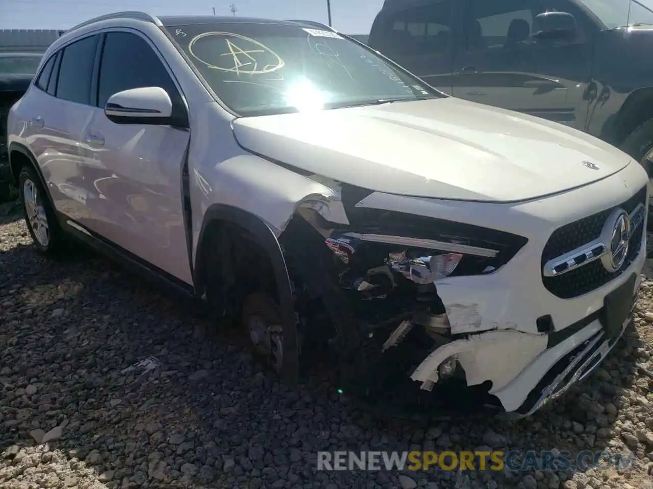 1 Photograph of a damaged car W1N4N4HB8MJ214341 MERCEDES-BENZ GLA-CLASS 2021