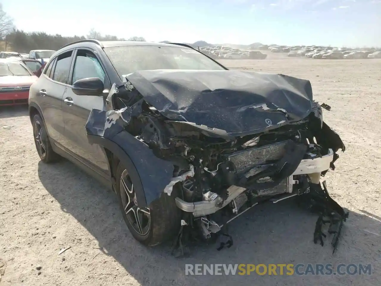 1 Photograph of a damaged car W1N4N4HB8MJ235691 MERCEDES-BENZ GLA-CLASS 2021