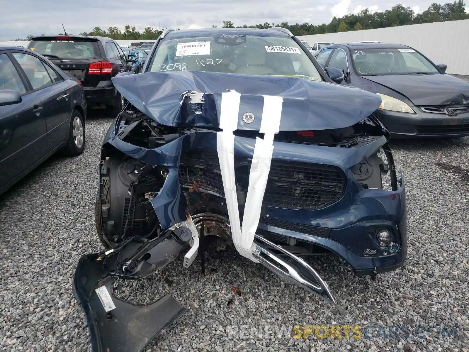 9 Photograph of a damaged car W1N4N4HB8MJ246822 MERCEDES-BENZ GLA-CLASS 2021