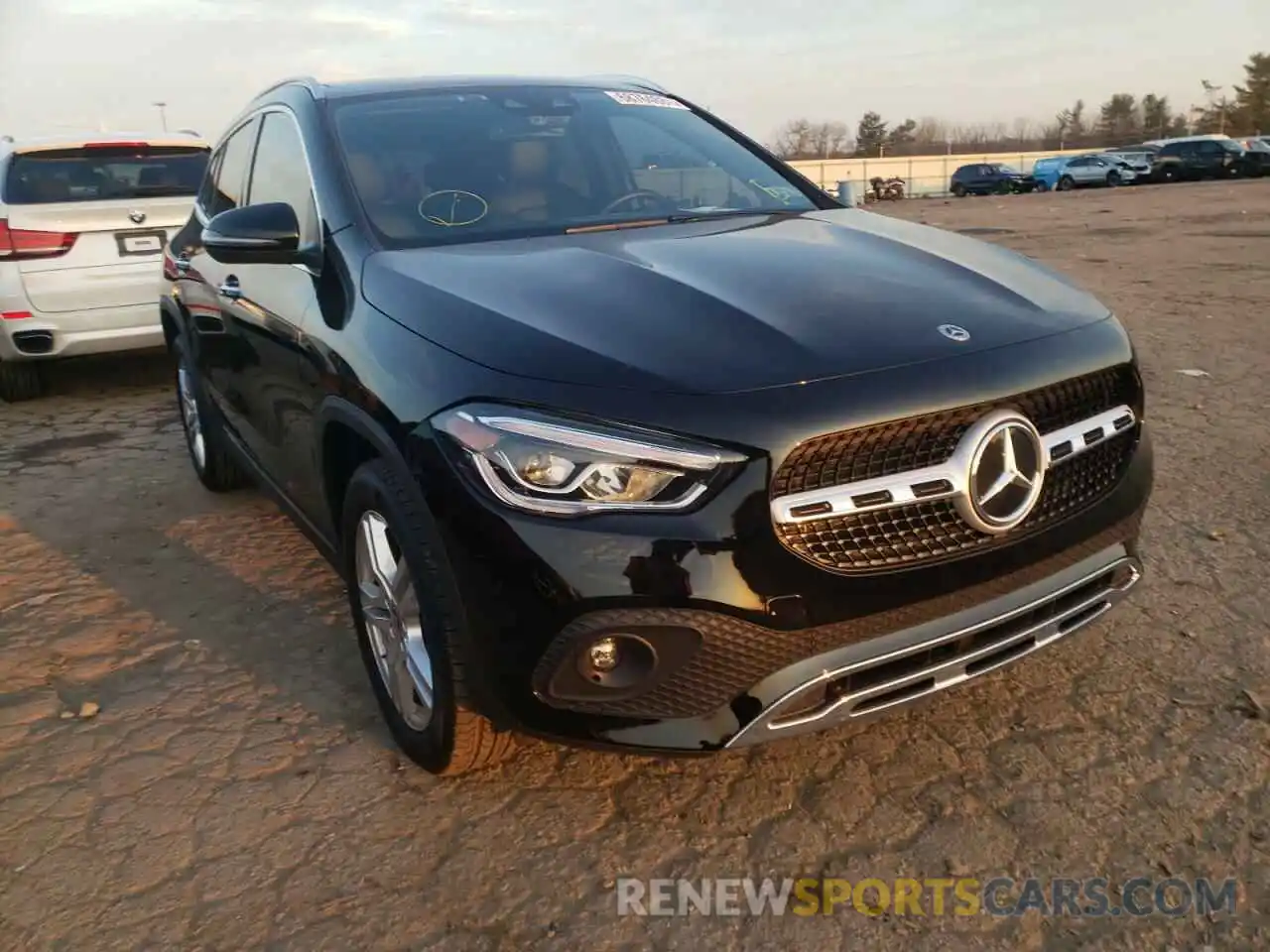 1 Photograph of a damaged car W1N4N4HB8MJ259263 MERCEDES-BENZ GLA-CLASS 2021