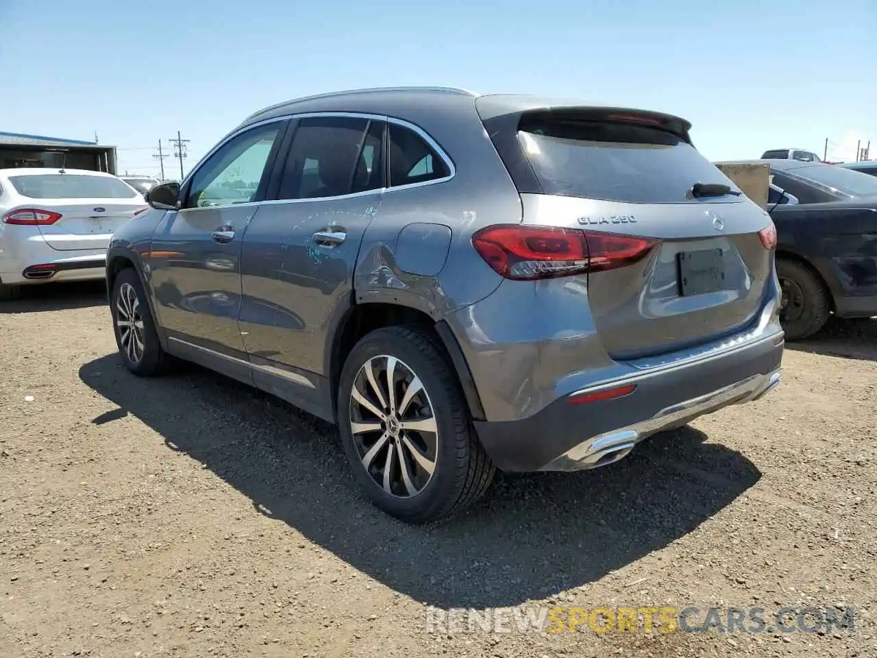 3 Photograph of a damaged car W1N4N4HB9MJ180040 MERCEDES-BENZ GLA-CLASS 2021