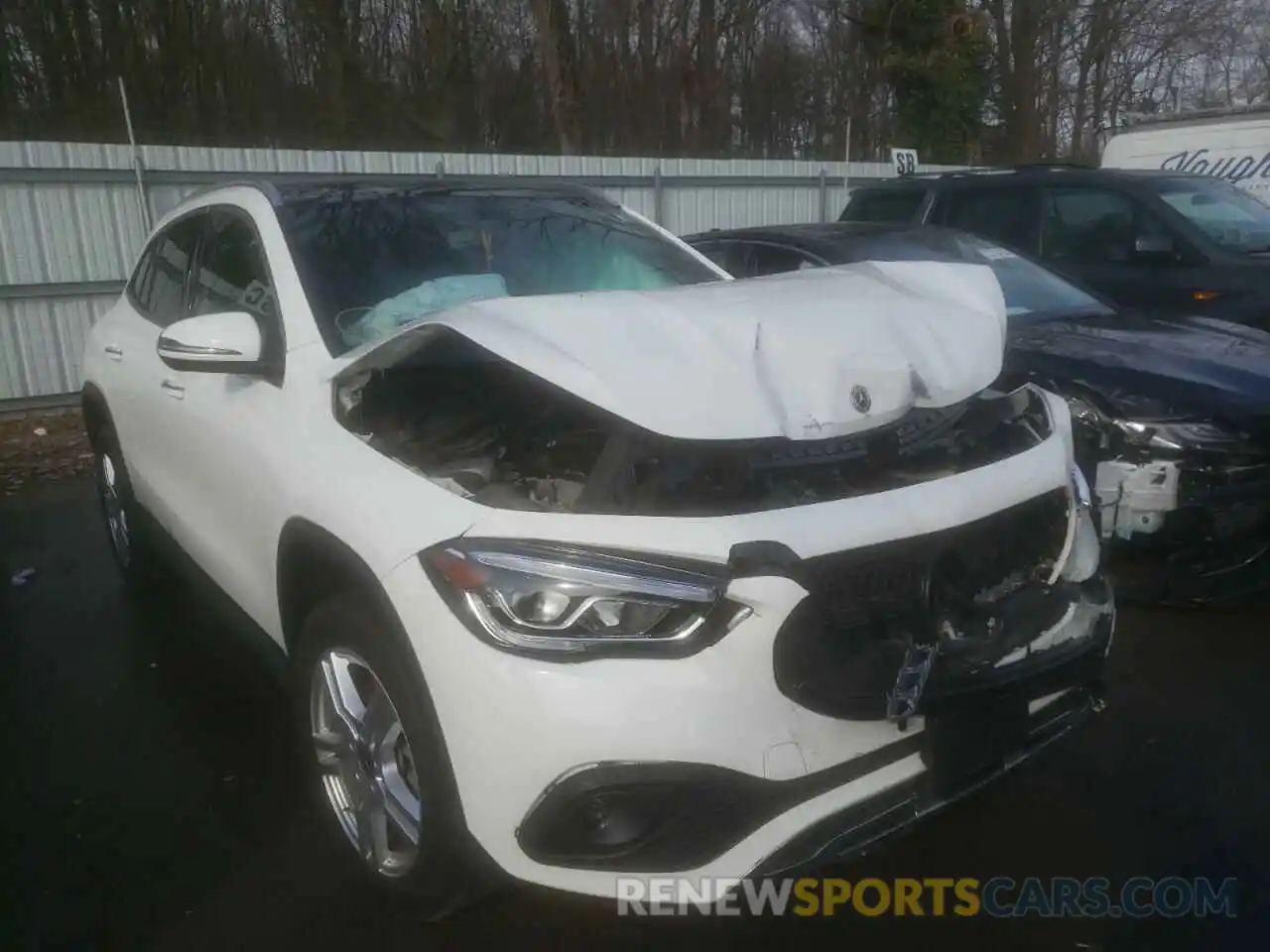 1 Photograph of a damaged car W1N4N4HB9MJ231052 MERCEDES-BENZ GLA-CLASS 2021