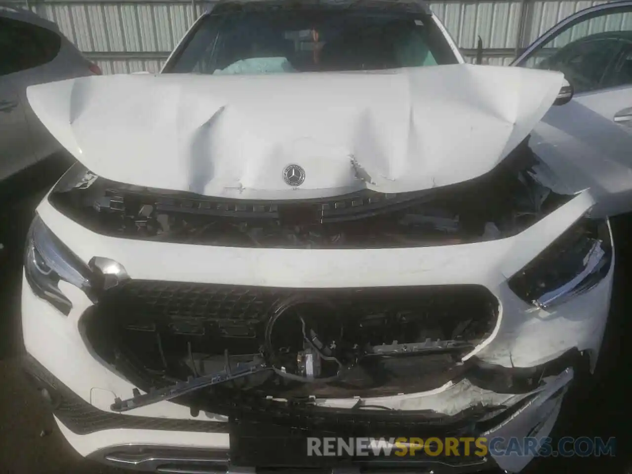 7 Photograph of a damaged car W1N4N4HB9MJ231052 MERCEDES-BENZ GLA-CLASS 2021