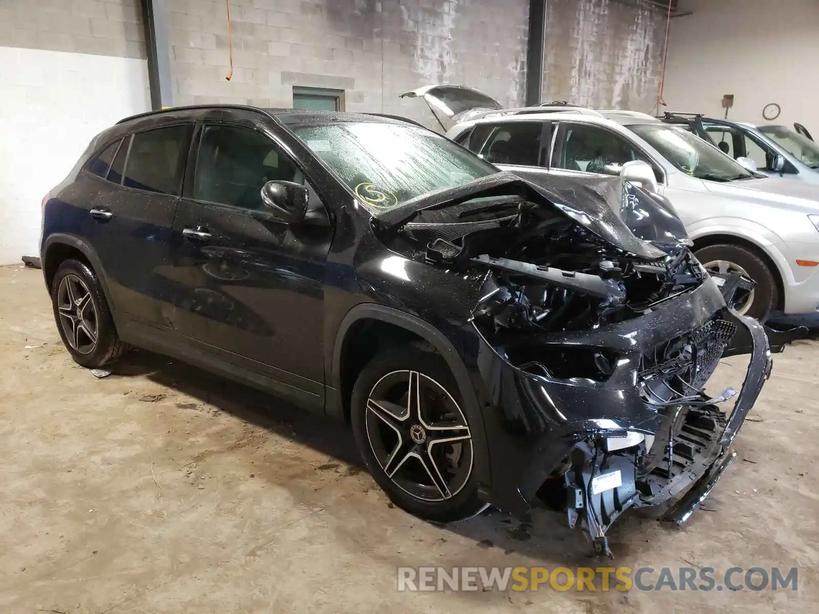 1 Photograph of a damaged car W1N4N4HB9MJ250698 MERCEDES-BENZ GLA-CLASS 2021