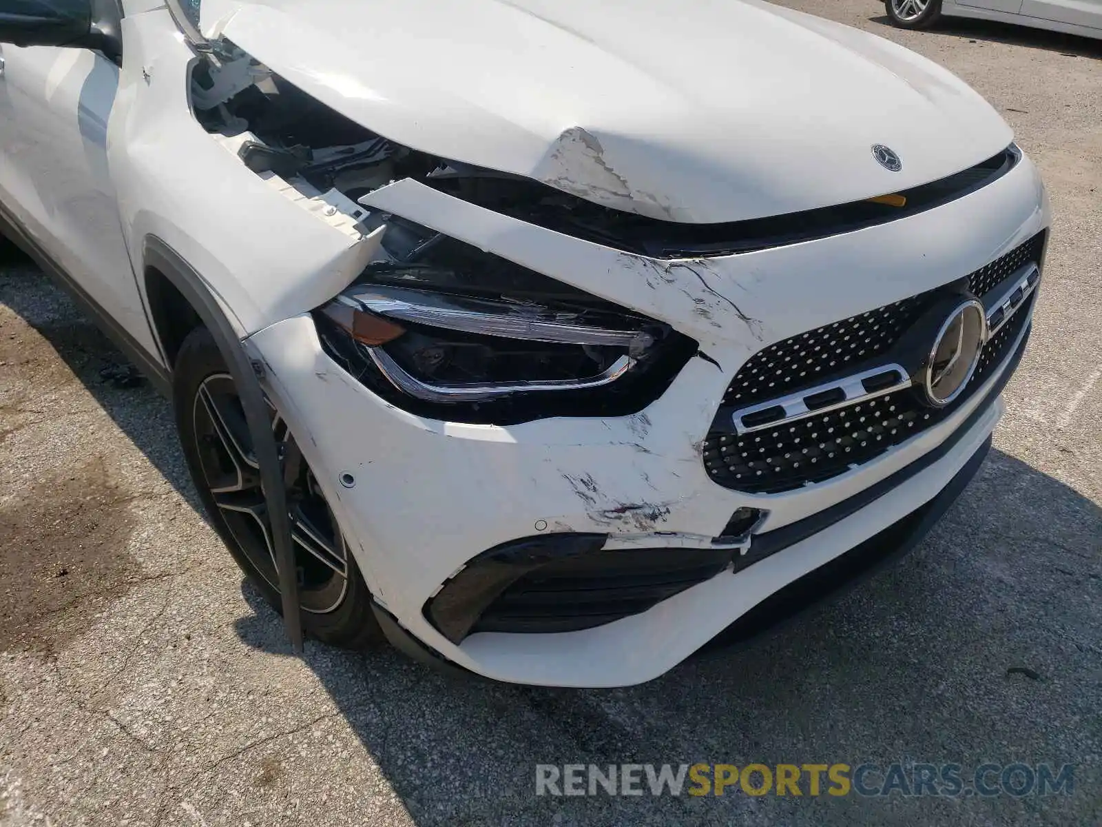 9 Photograph of a damaged car W1N4N4HB9MJ269154 MERCEDES-BENZ GLA-CLASS 2021