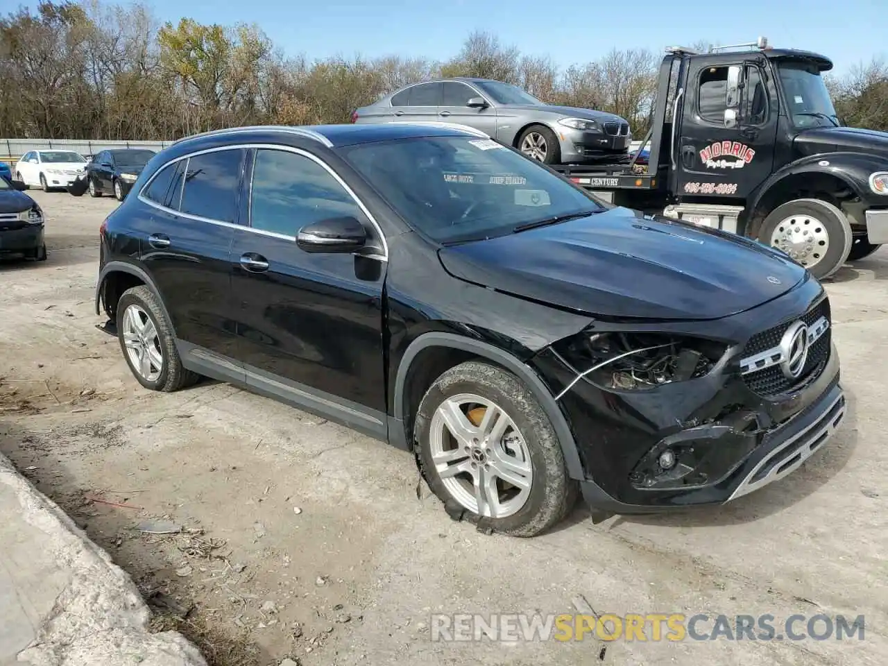 4 Photograph of a damaged car W1N4N4HB9MJ274466 MERCEDES-BENZ GLA-CLASS 2021