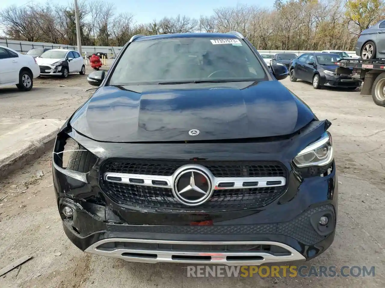 5 Photograph of a damaged car W1N4N4HB9MJ274466 MERCEDES-BENZ GLA-CLASS 2021