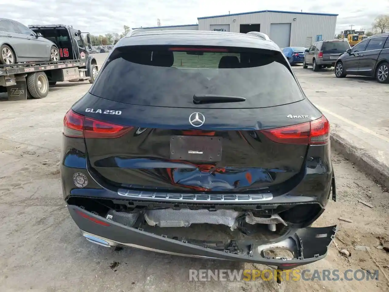 6 Photograph of a damaged car W1N4N4HB9MJ274466 MERCEDES-BENZ GLA-CLASS 2021