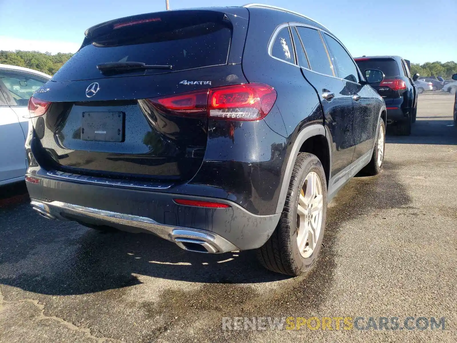 4 Photograph of a damaged car W1N4N4HBXMJ151453 MERCEDES-BENZ GLA-CLASS 2021