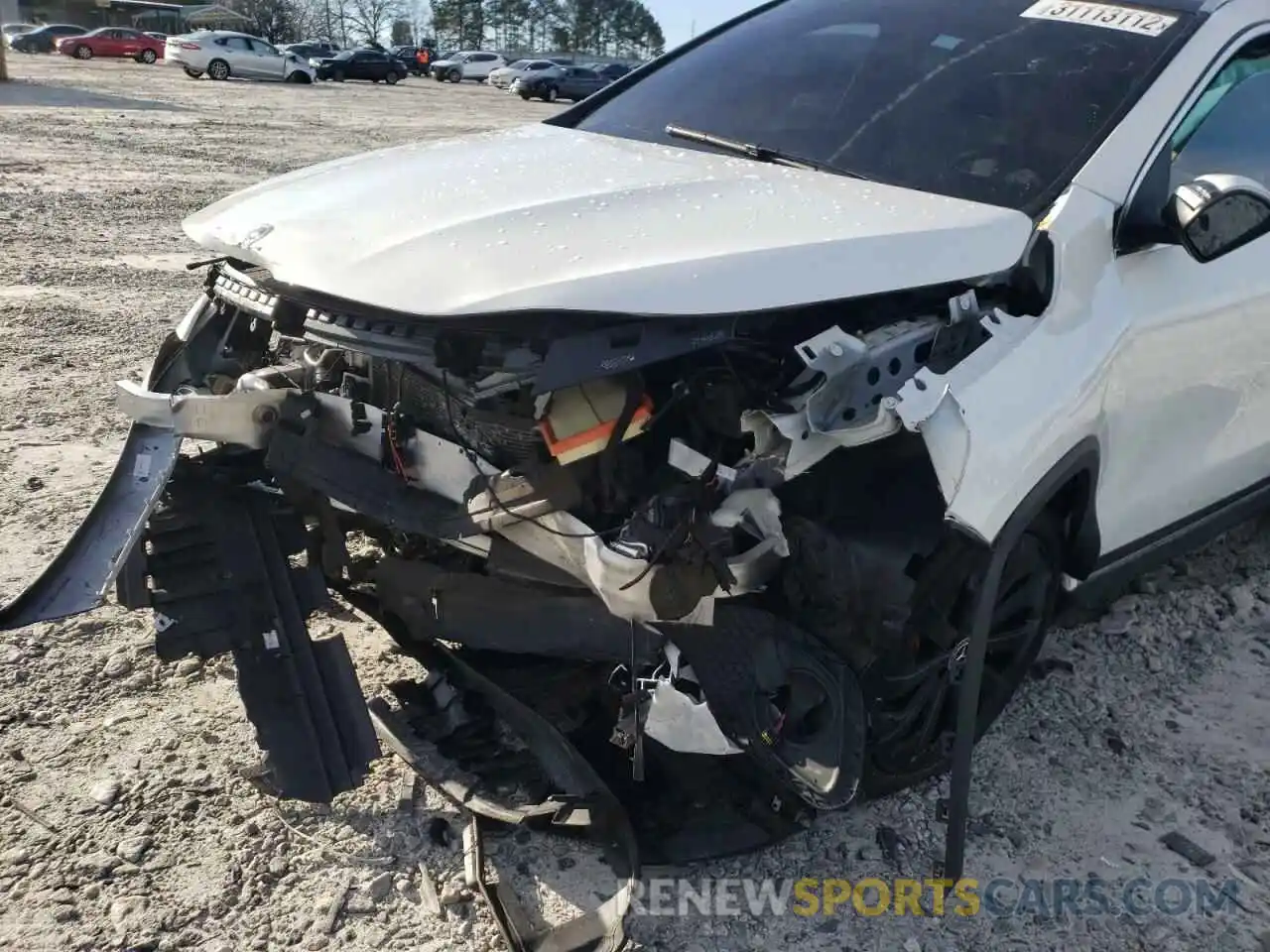 9 Photograph of a damaged car W1N4N4HBXMJ164476 MERCEDES-BENZ GLA-CLASS 2021