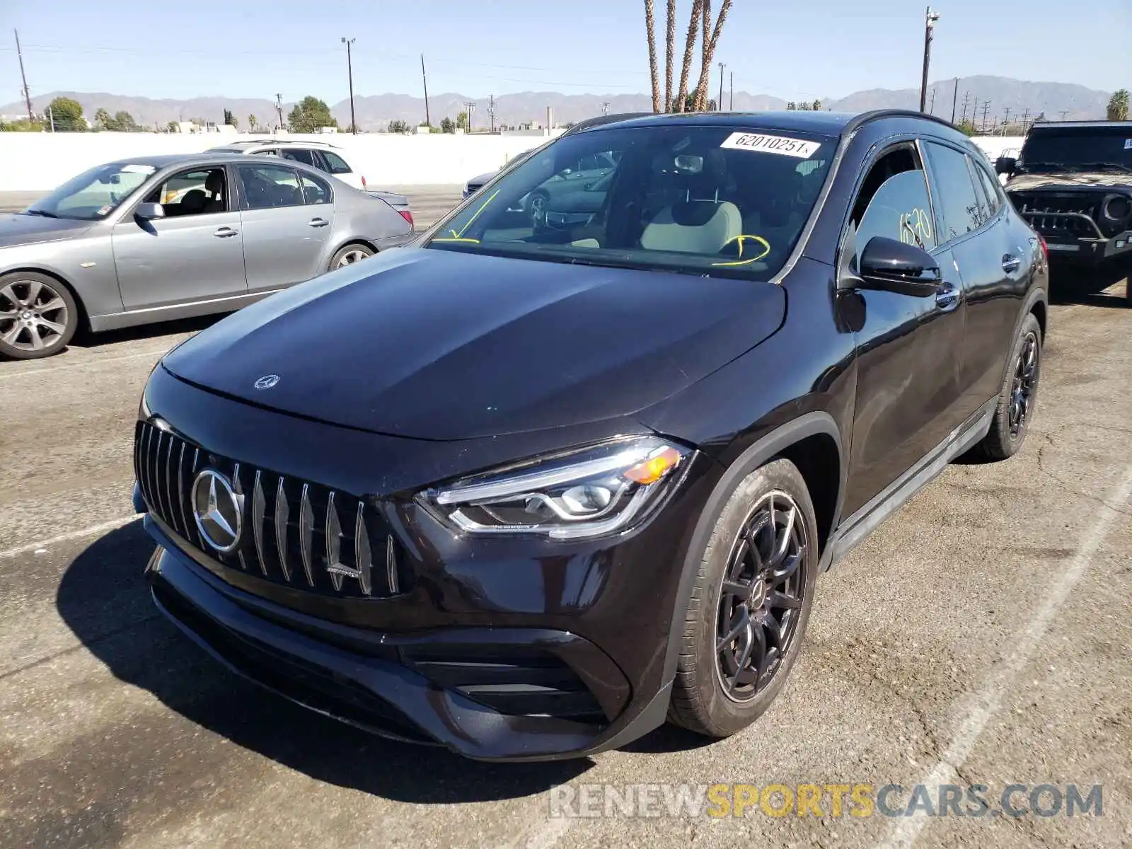 2 Photograph of a damaged car W1N4N5BB1MJ164218 MERCEDES-BENZ GLA-CLASS 2021