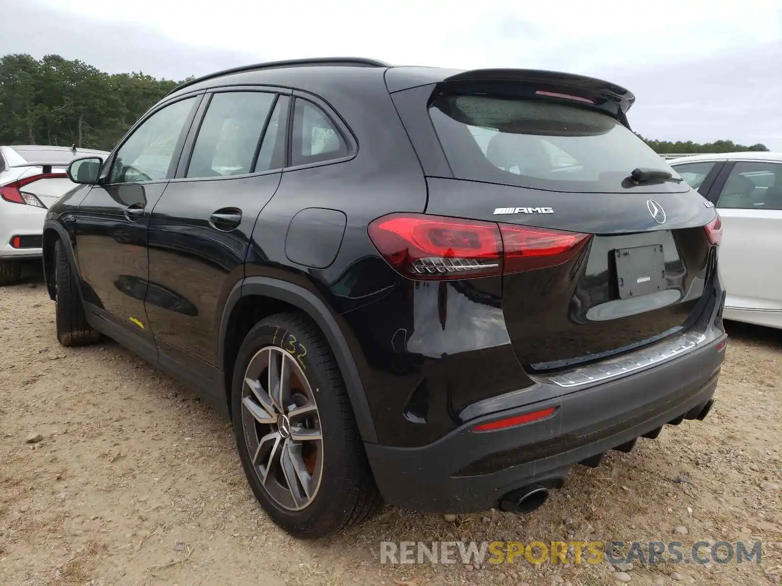 3 Photograph of a damaged car W1N4N5BB1MJ211635 MERCEDES-BENZ GLA-CLASS 2021