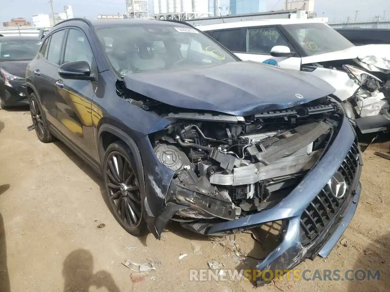 1 Photograph of a damaged car W1N4N5BB1MJ291227 MERCEDES-BENZ GLA-CLASS 2021