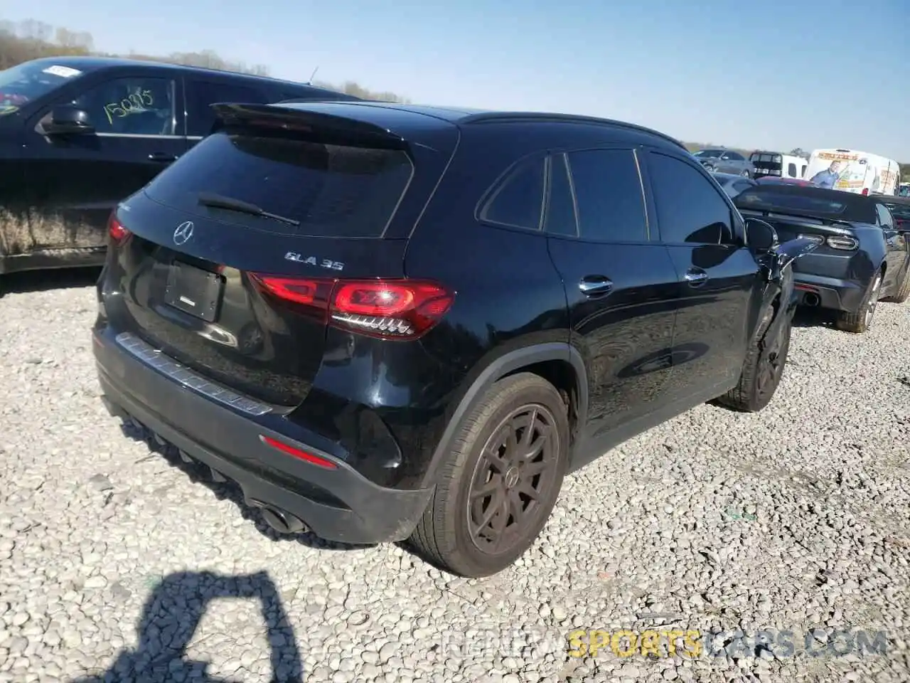 4 Photograph of a damaged car W1N4N5BB4MJ207336 MERCEDES-BENZ GLA-CLASS 2021