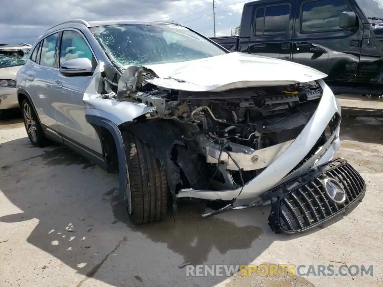 1 Photograph of a damaged car W1N4N5BB5MJ207684 MERCEDES-BENZ GLA-CLASS 2021